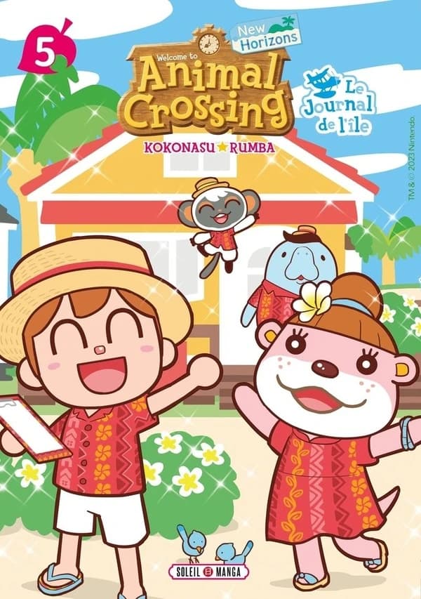 Welcome to Animal crossing New horizons : le journal de l'île. 5