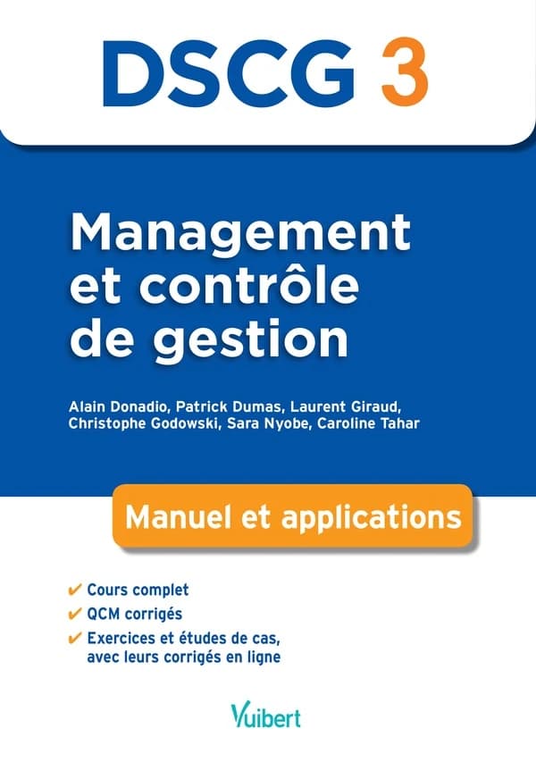 Management et contrôle de gestion : manuel et applications
