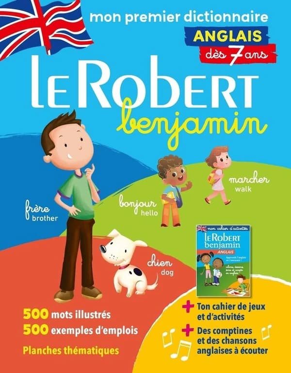 Le Robert benjamin : Anglais ; CP-CE1-CE2