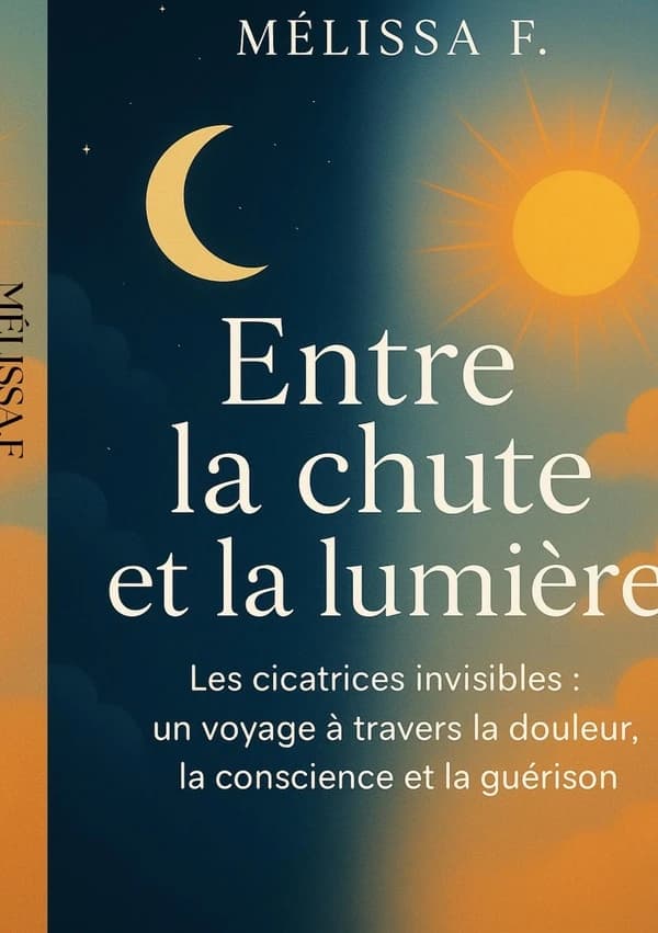 Entre la chute et la lumière : cicatrices invisibles : un voyage à travers la douleur, la conscience et la guérison