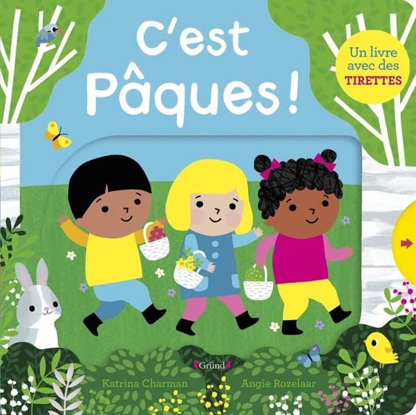 C'est Pâques ! : un livre avec des tirettes