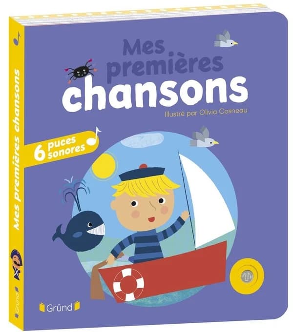 Mes premières chansons : 6 puces sonores