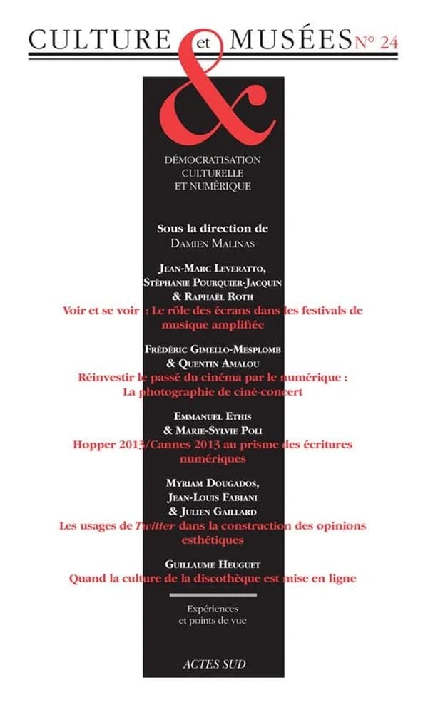 Démocratisation culturelle et numérique