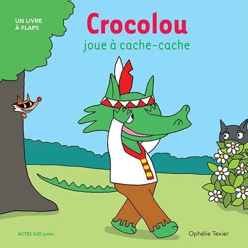 Crocolou joue à cache-cache : un livre à flaps