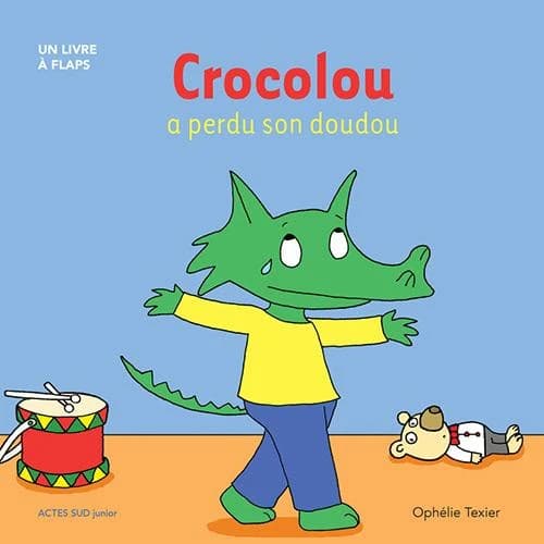 Crocolou a perdu son doudou : un livre à flaps