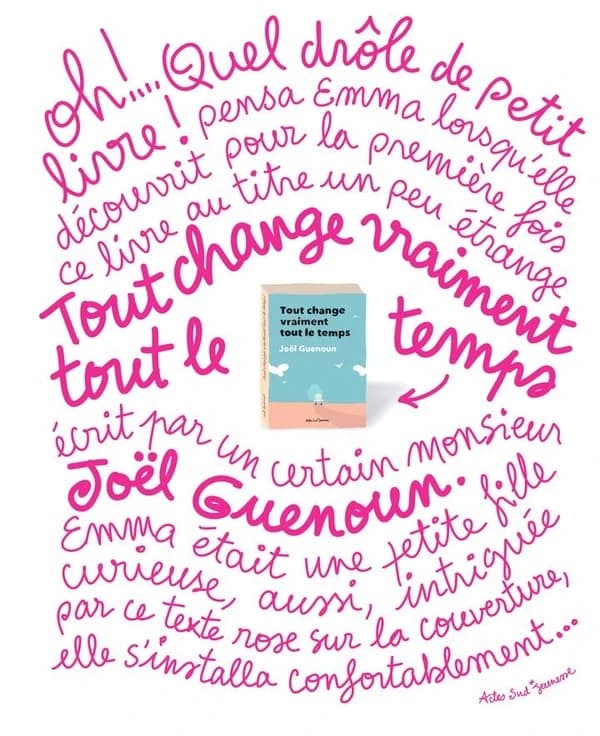 Tout change vraiment tout le temps
