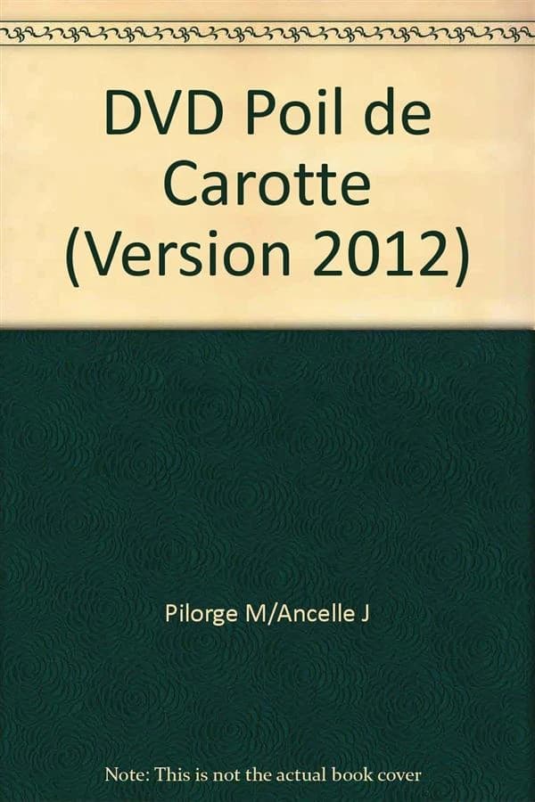 Dvd poil de carotte (version 2012)