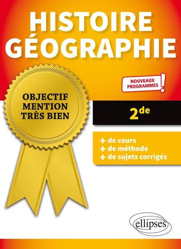 Histoire-géographie : seconde ; nouveaux programmes