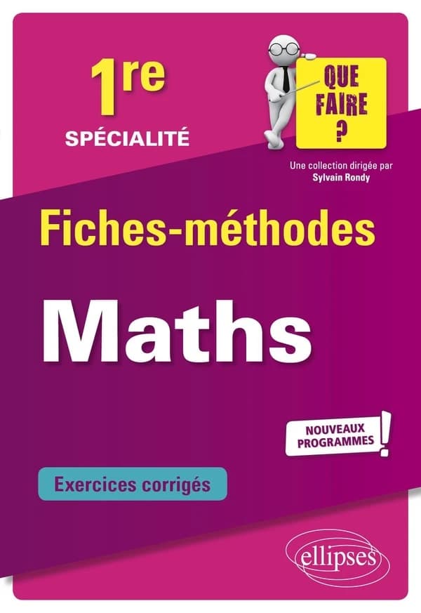 Spécialité mathématiques : première ; nouveaux programmes
