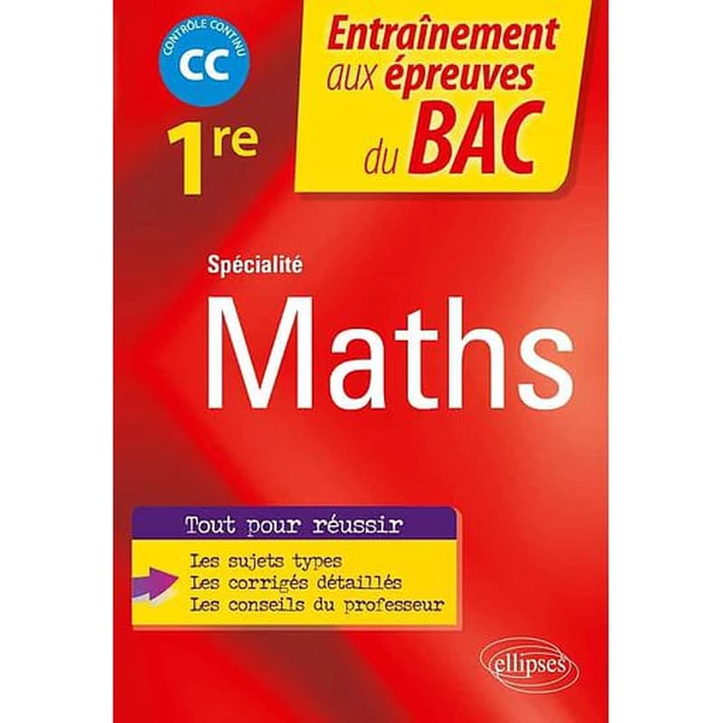 Spécialité Maths 1re : Contrôle continu