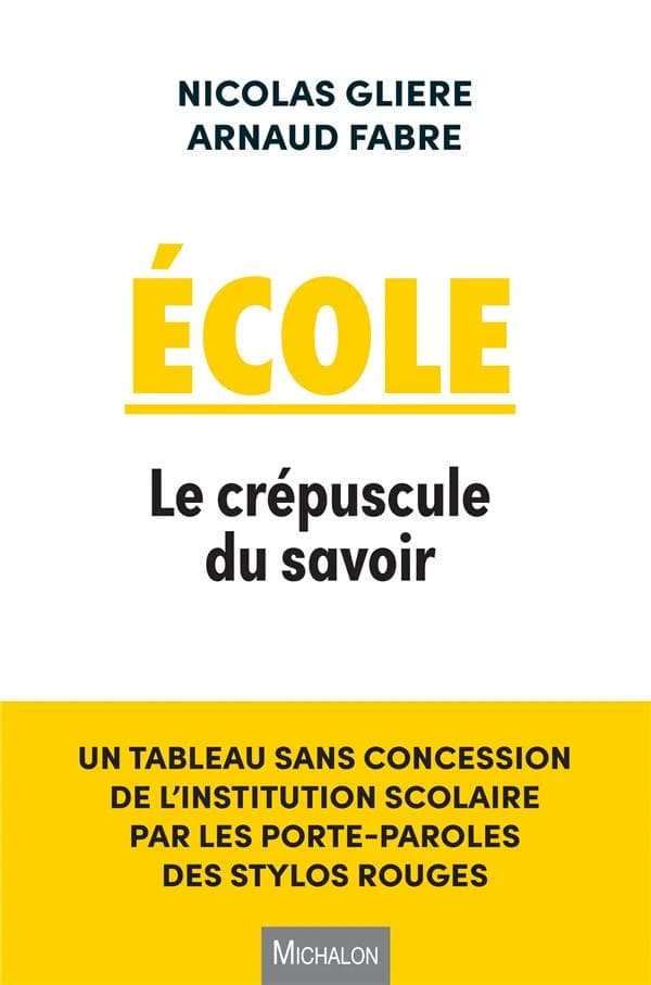 École, le crépuscule du savoir