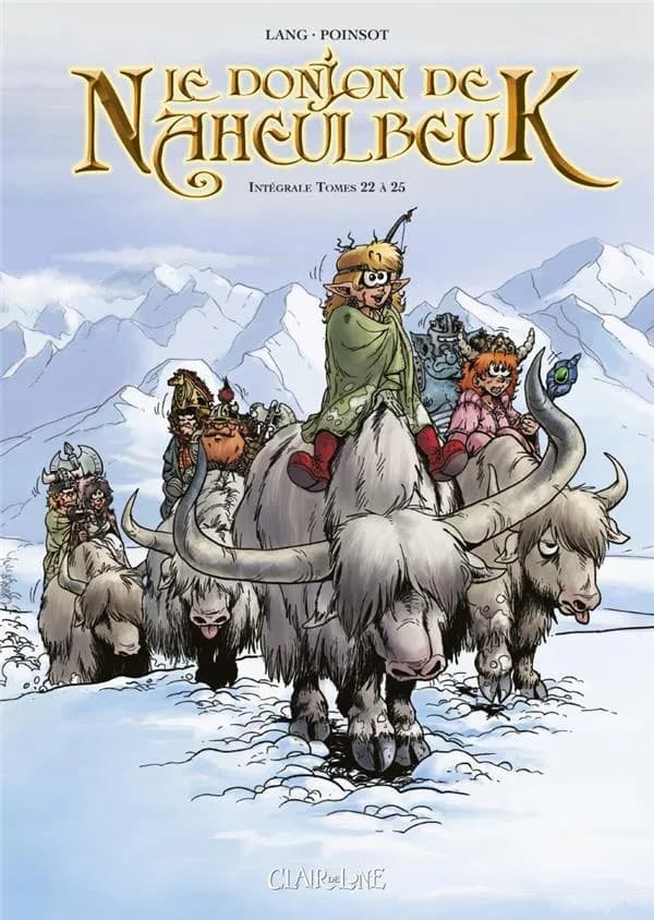 Le donjon de Naheulbeuk : intégrale tomes 22 à 25