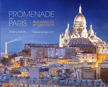 Promenade dans Paris : Aquarelles