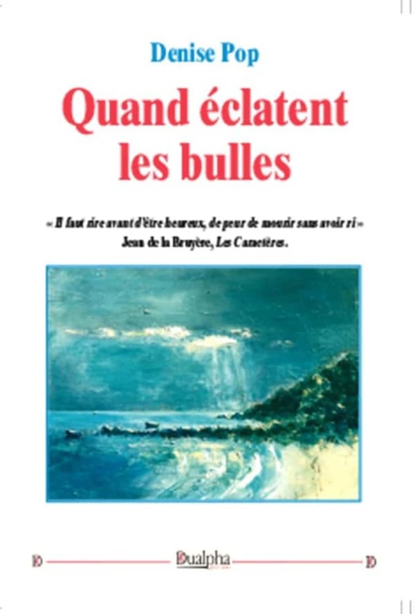 Quand éclatent les bulles