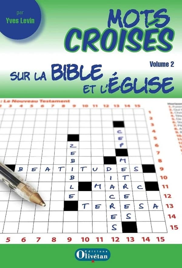 Mots croisés sur la Bible et l'Église. Volume 2