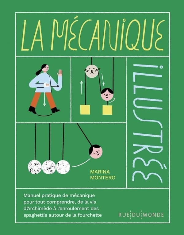 La mécanique illustrée : manuel pratique de mécanique pour tout comprendre de la vis d'Archimède à l'enroulement des spaghettis autour de la fourchette