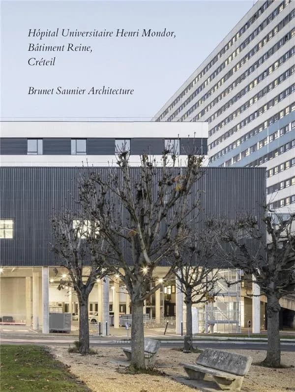 Hôpital Universitaire Henri Mondor, Bâtiment Reine, Créteil : Brunet Saunier architecture