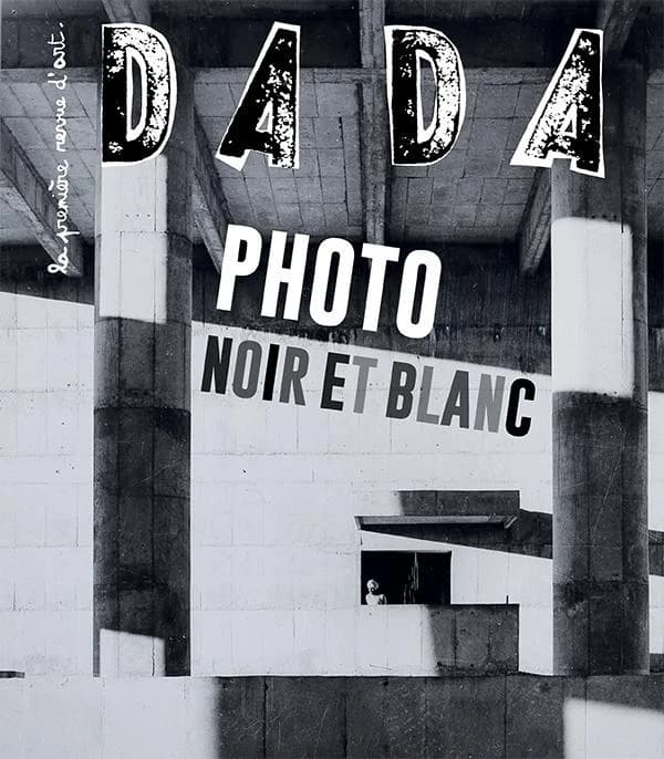 Revue Dada : Photo noir et blanc