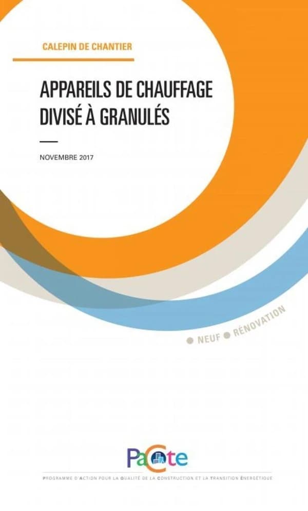 Appareils de chauffage divisé à granulés