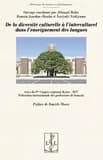 De la diversité culturelle à l'interculturel dans l'enseignement des langues