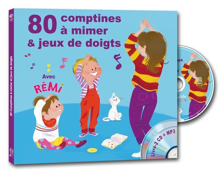 80 comptines à mimer & jeux de doigts