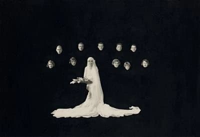 Noir ; la vénus aux glaïeuls