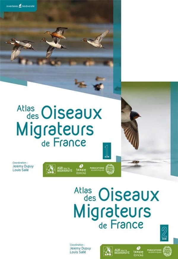 Atlas des oiseaux migrateurs de France I. : Atlas des oiseaux migrateurs de France II.