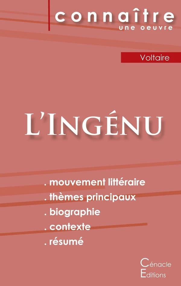 L'ingénu, de Voltaire