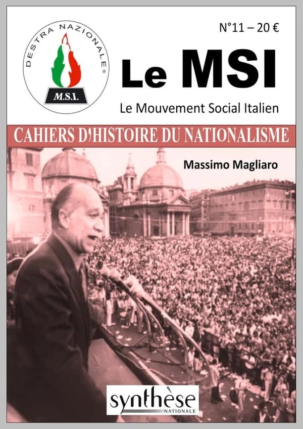 Cahiers d'Histoire du Nationalisme n°11 - Le MSI, le Mouvement Social italien