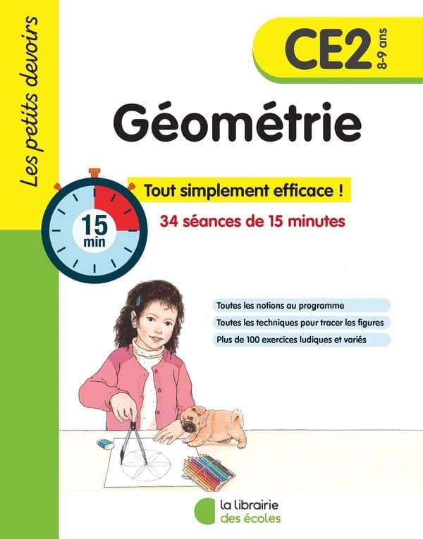 Les petits devoirs : géométrie ; CE2 (édition 2023)