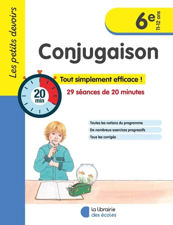 Les petits devoirs : conjugaison ; 6e (édition 2023)