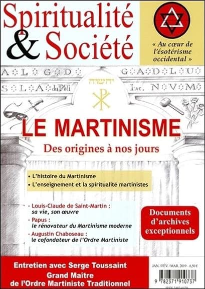 Le martinisme ; des origines à nos jours