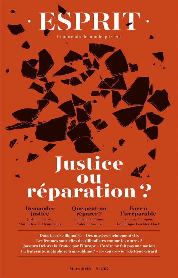 Esprit n.507 : Justice ou réparation ?