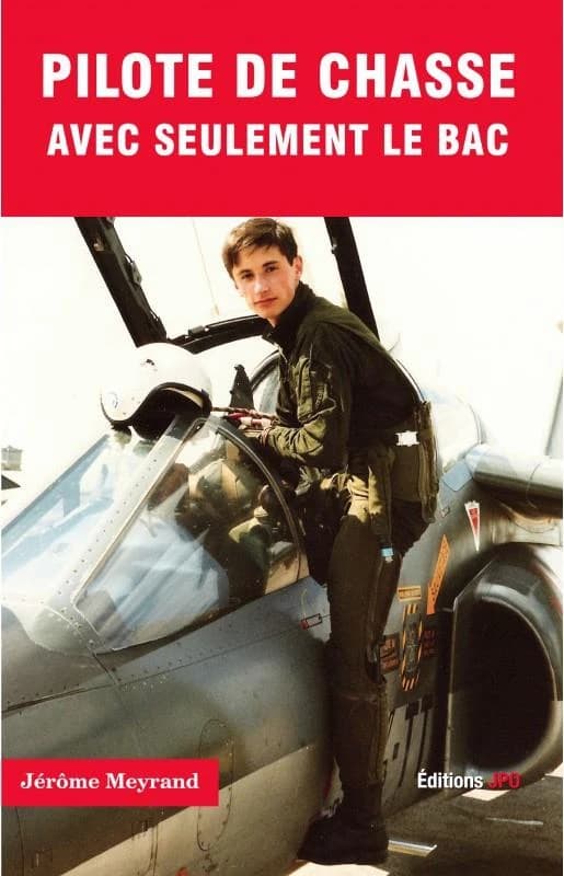 Pilote de chasse avec seulement le bac