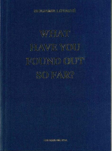 What have you found out so far ?