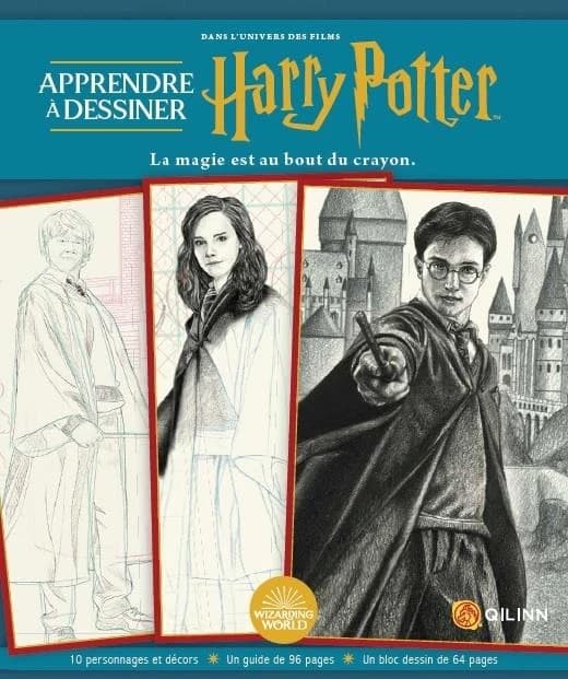 Harry Potter : apprendre à dessiner : la mgie est au bout du crayon