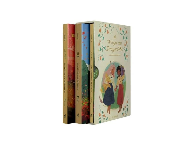 Le cercle du Dragon-Thé : coffret Tomes 1 à 3