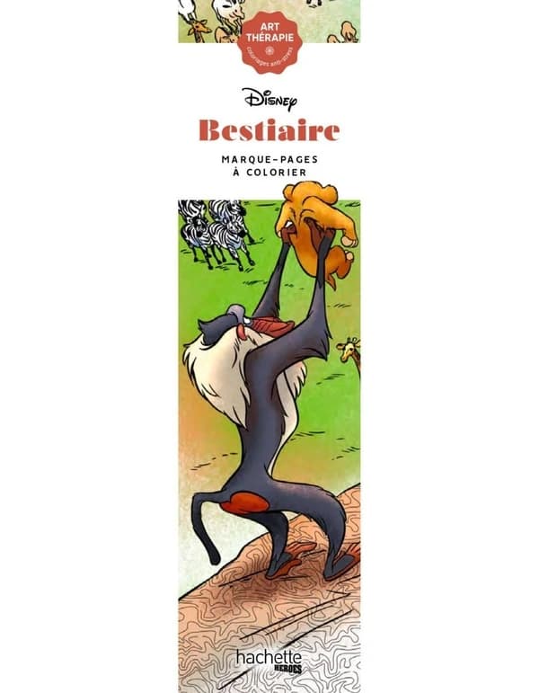 Art thérapie : bestiaire : maque-pages à colorier