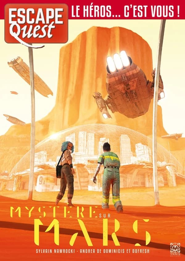 Escape quest t.9 : mystère sur Mars
