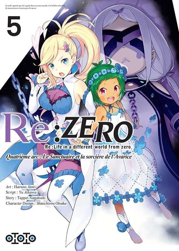 Re-zero, re-life in a different world from zero 5 : quatrième arc, le sanctuaire et la sorcière de l'avarice