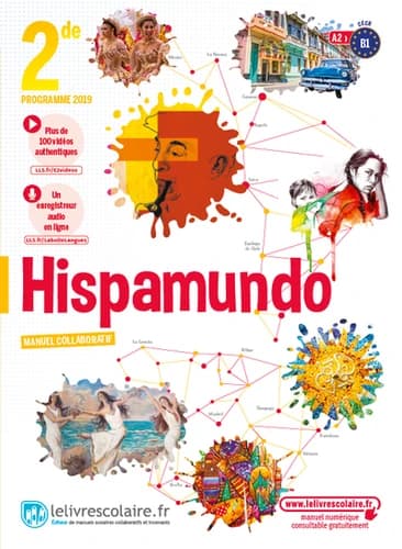Hispamundo : 2de : programme 2019 : A2-B1, CECR : manuel collaboratif