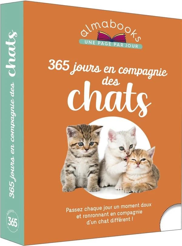 Almabook : 365 jours en compagnie des chats