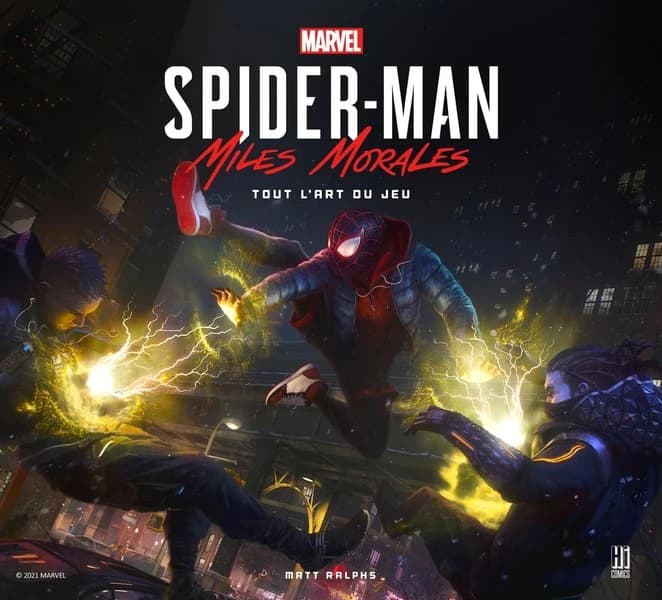 Spider-man, Miles Morales : Marvel : tout l'art du jeu