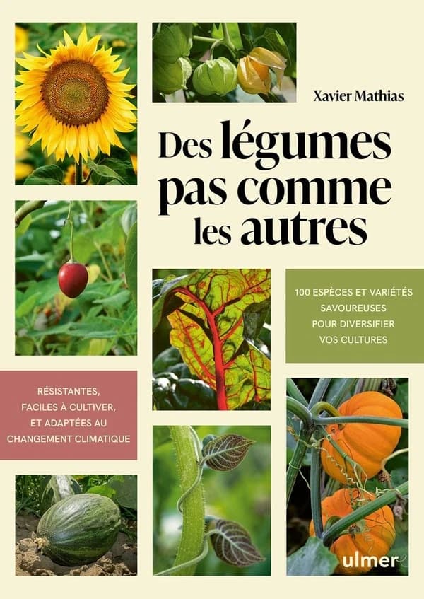 Des légumes pas comme les autres : 100 espèces et variétés savoureuses pour diversifier vos cultures : résistantes, faciles à cultiver et adaptées au changement climatique