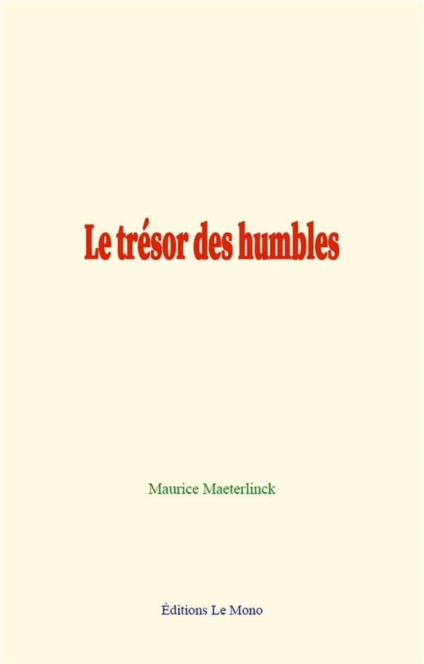 Le tresor des humbles