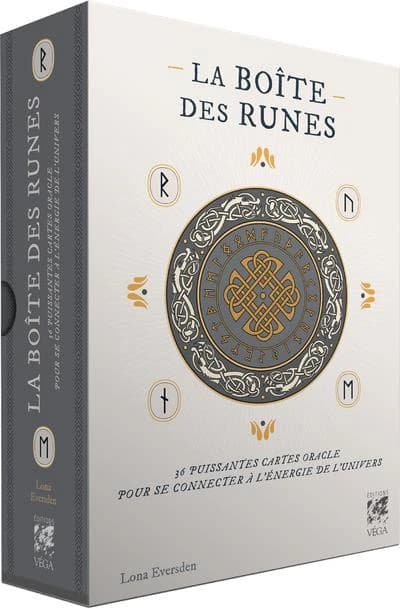 La Boîte des Runes : 36 puissantes cartes oracle pour se connecter à l'énergie de l'univers