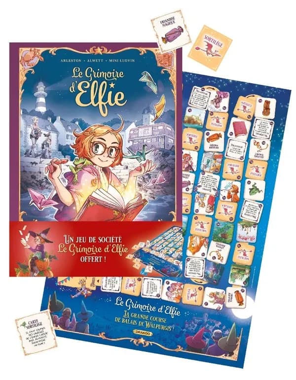 Le grimoire d'Elfie Tome 1 : L'île presque