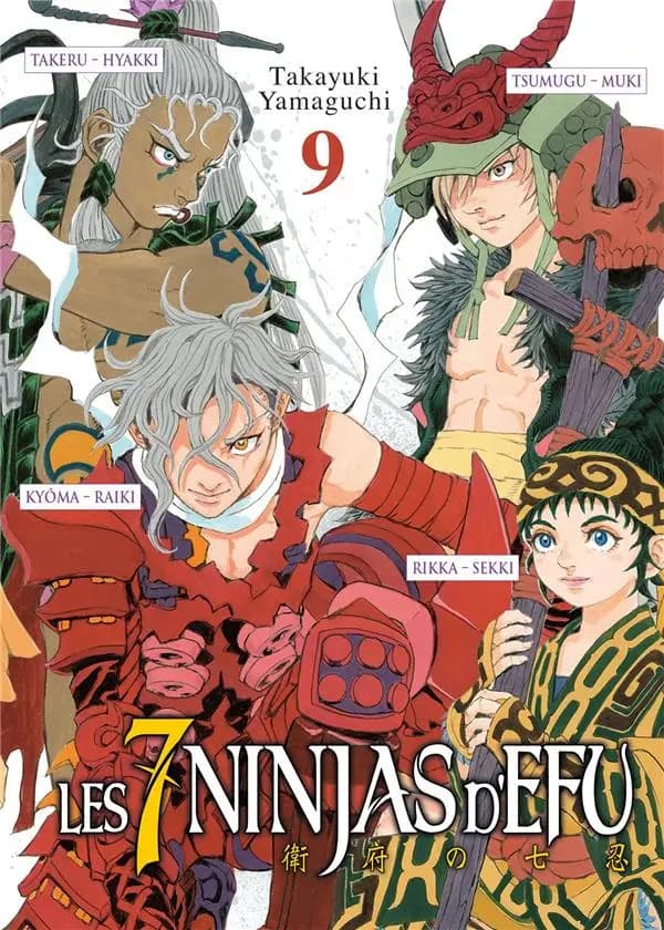 Les 7 ninjas d'Efu. 9