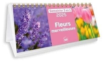 Semainier 3 en 1 : Fleurs merveilleuses (édition 2025)