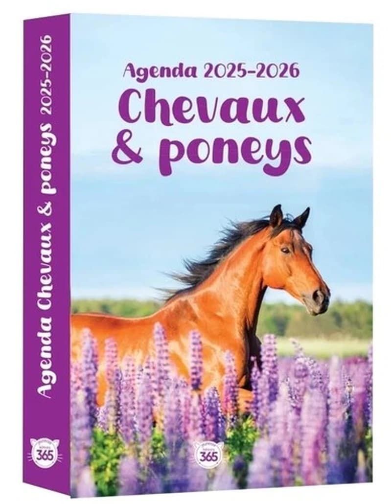 Agenda scolaire chevaux & poneys (édition 2025